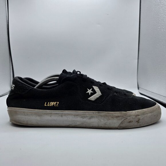 Converse Louie Lopez Pro Ox Mens Size 12 Black White Skateboarding Shoes Casual - Picture 14 of 14